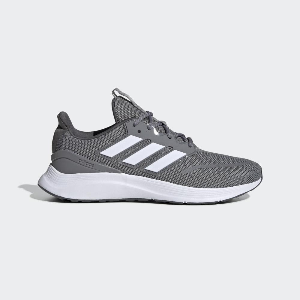 Adidas Men's Energyfalcon Walking Shoes Grey/White/Grey Ireland EE9844